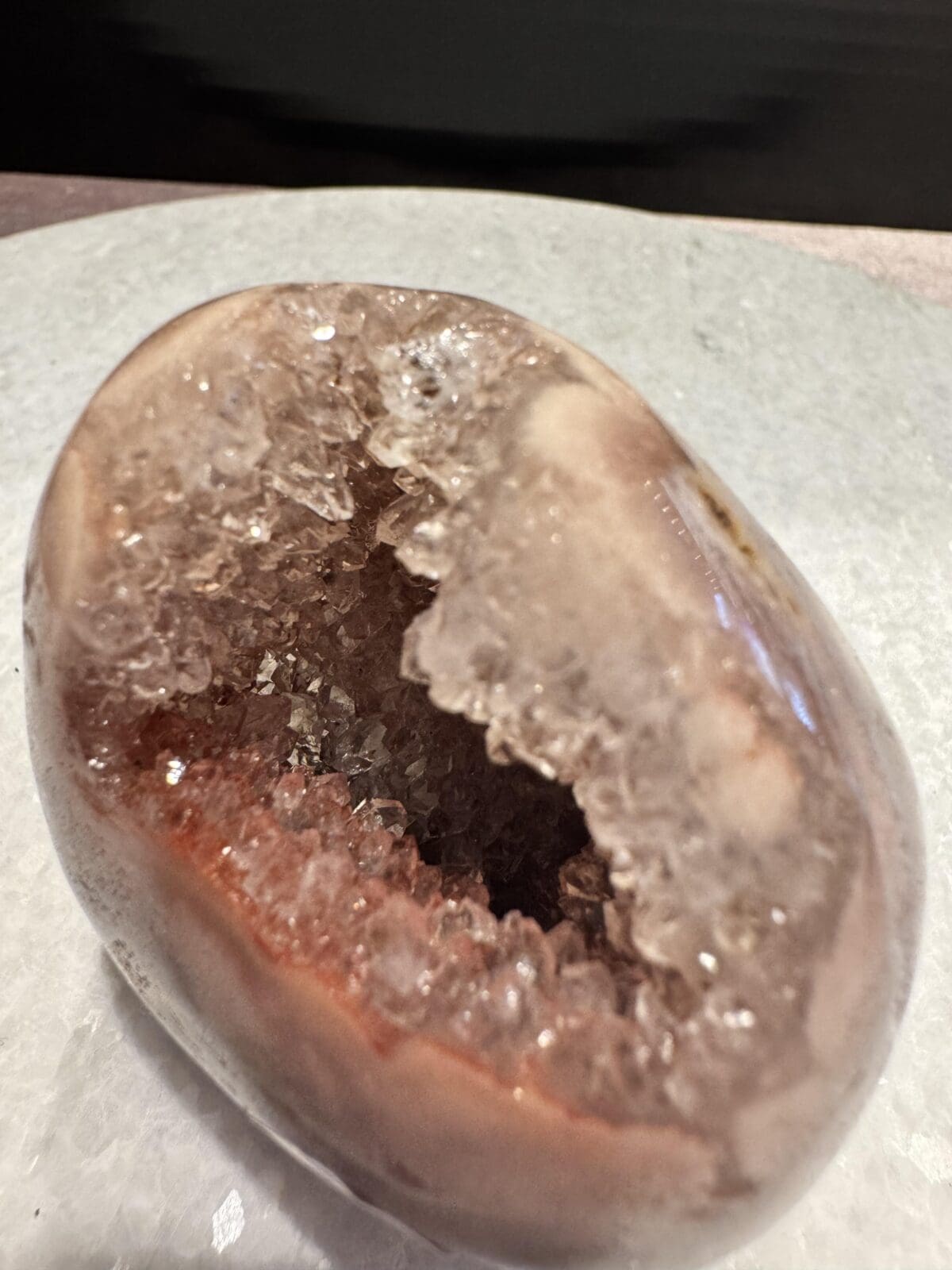 Roze Amethist freeform - Afbeelding 4
