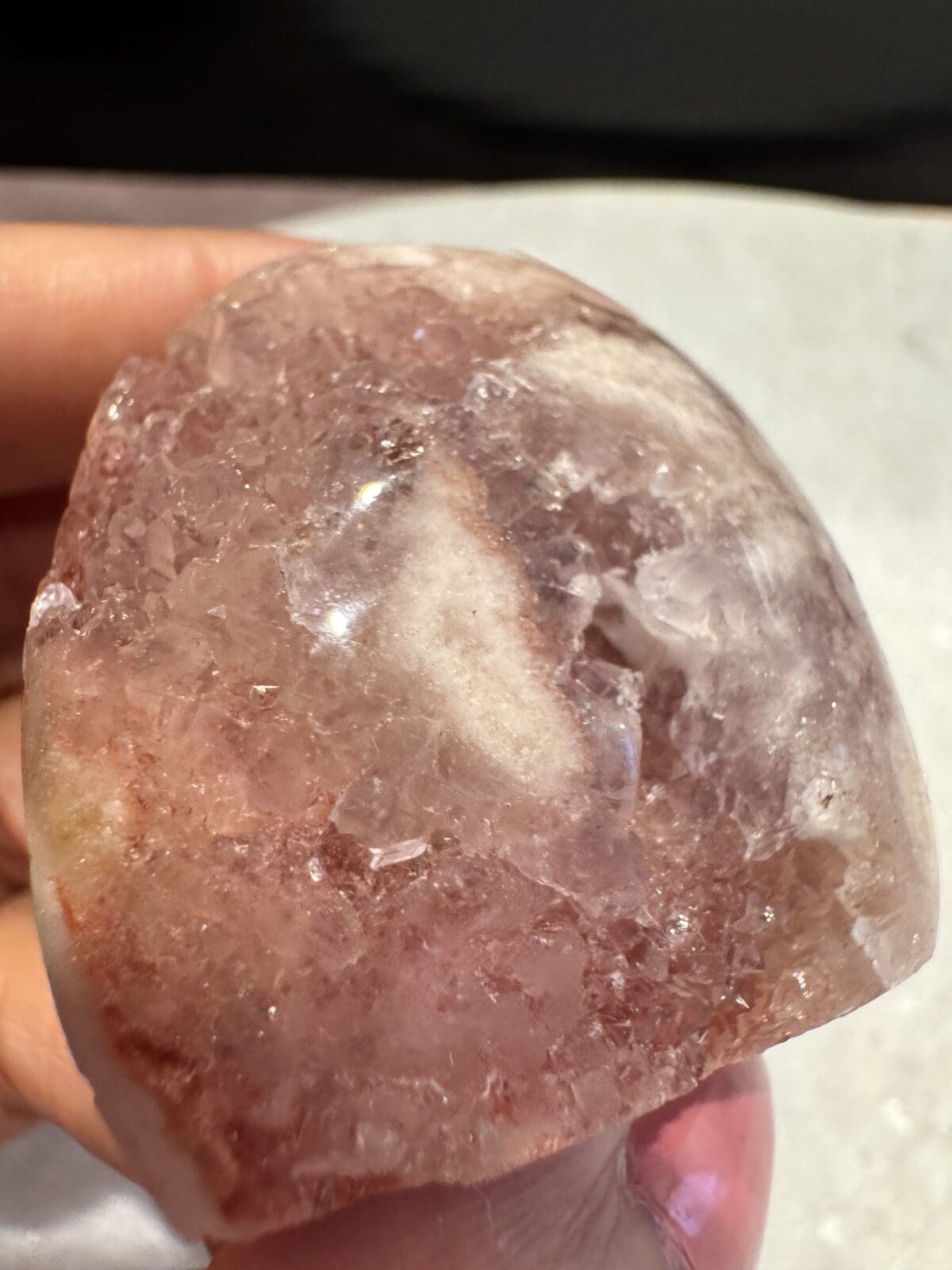 Roze Amethist freeform - Afbeelding 6