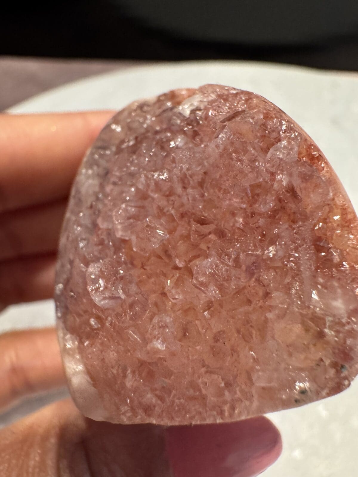 Roze Amethist freeform - Afbeelding 7
