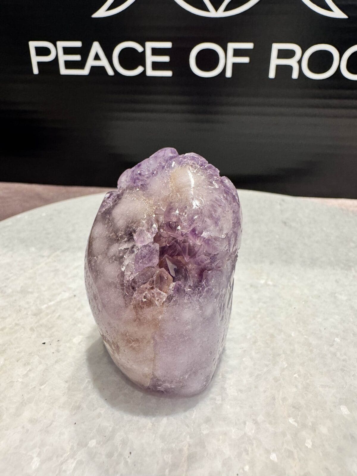 Roze Amethist freeform - Afbeelding 7