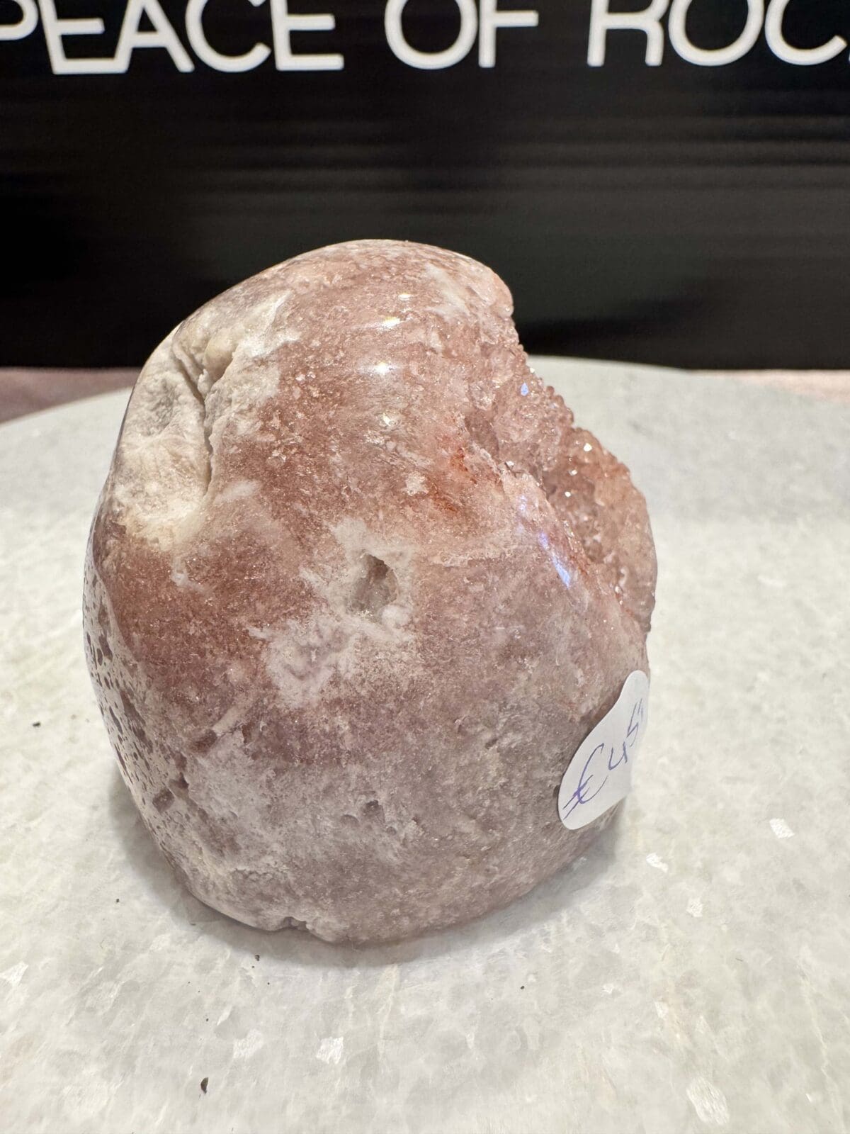 Roze Amethist freeform - Afbeelding 3