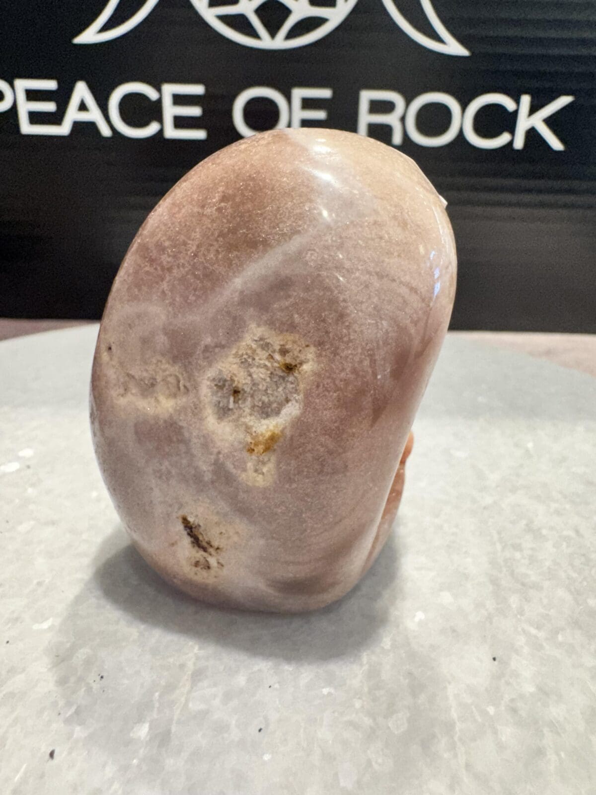 Roze Amethist freeform - Afbeelding 2