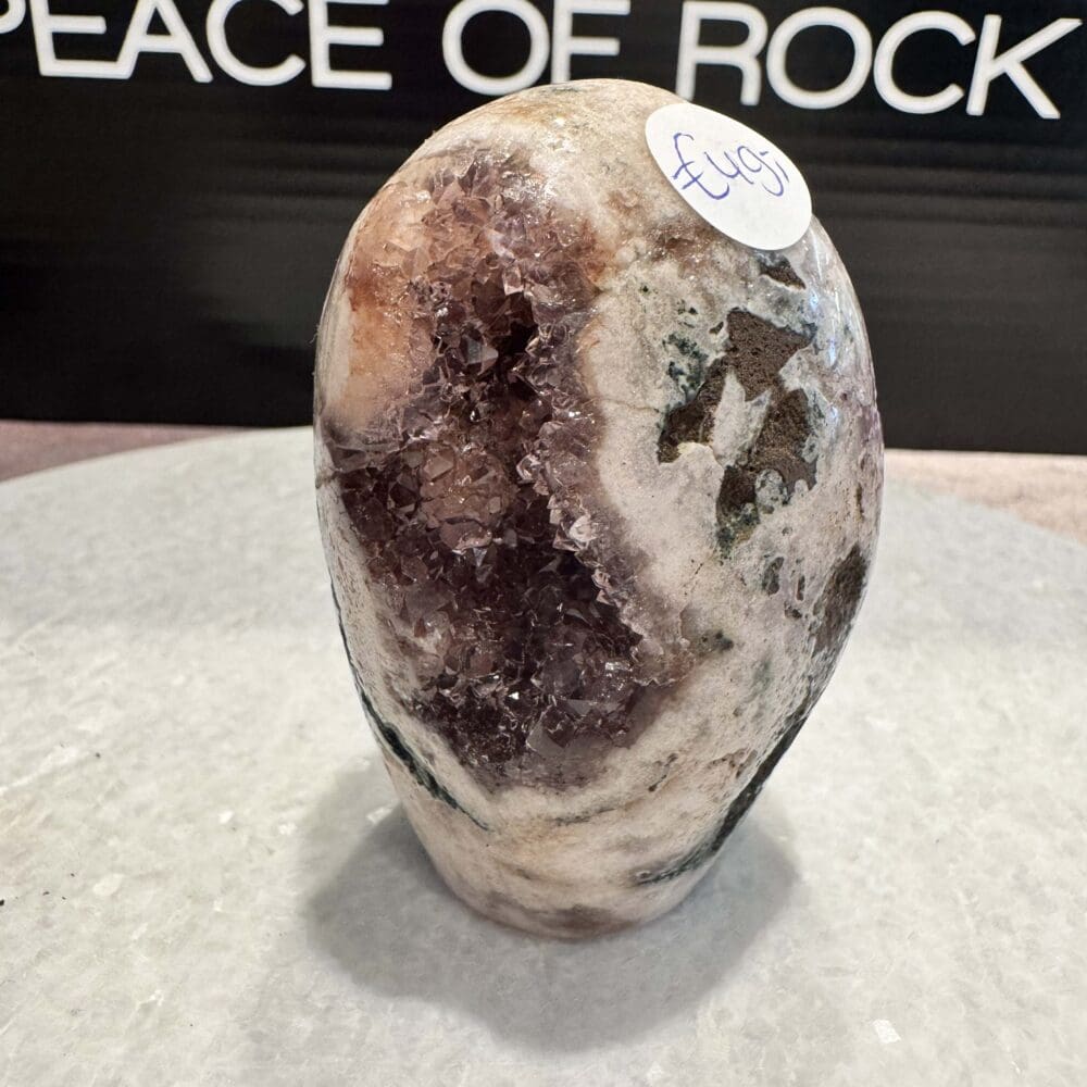 Roze Amethist freeform