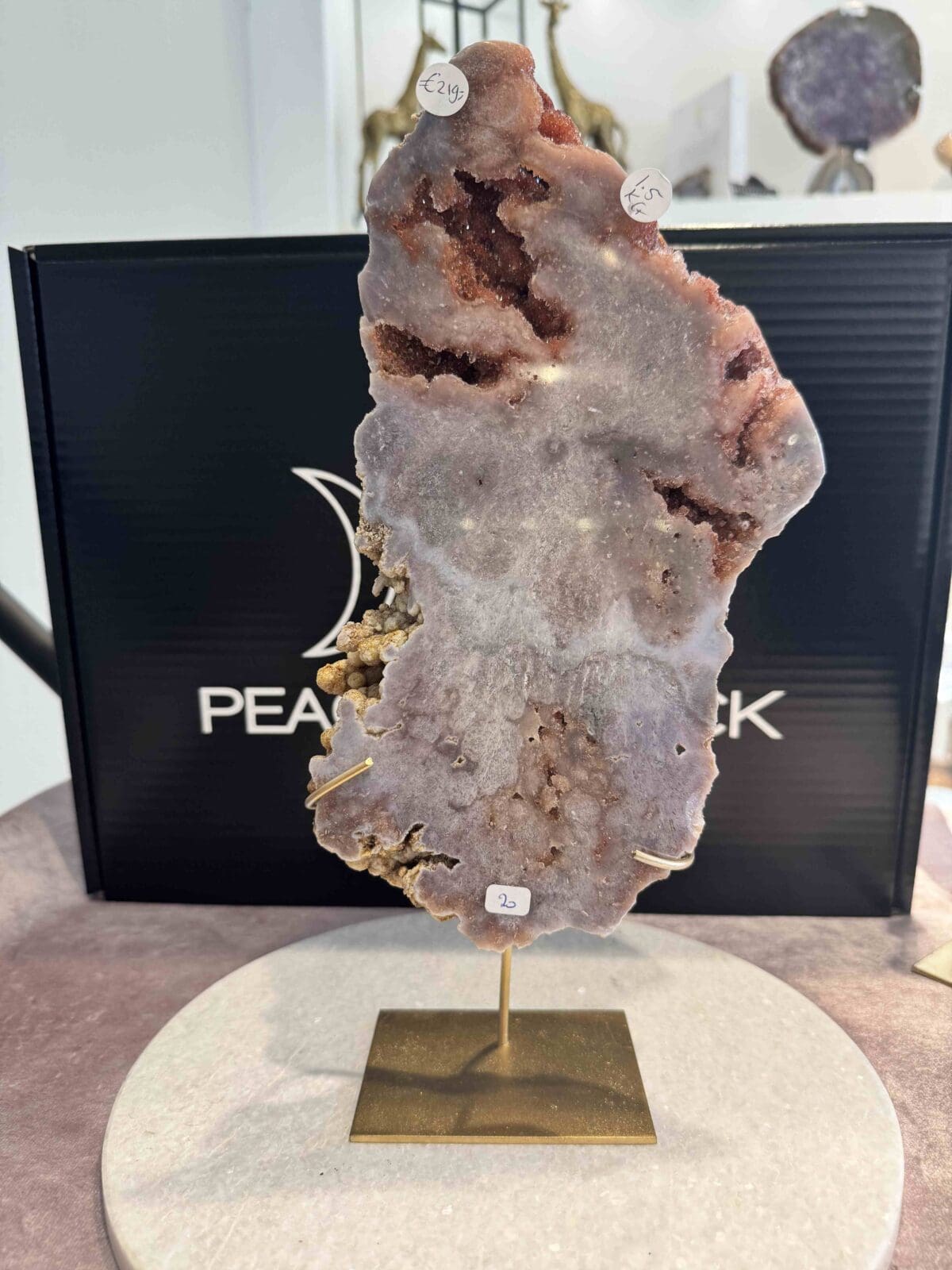 Roze Amethist slab