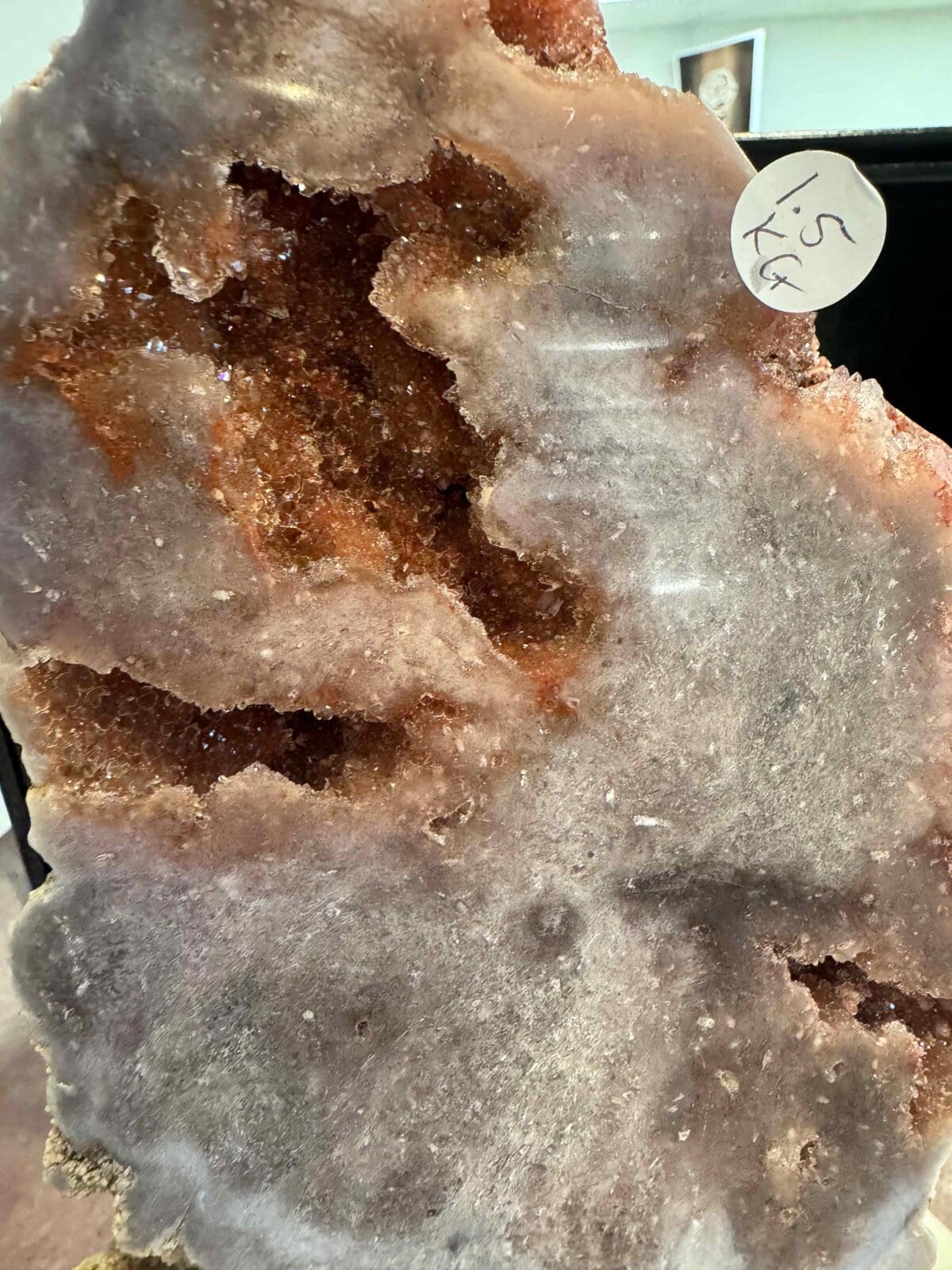 Roze Amethist slab - Afbeelding 5