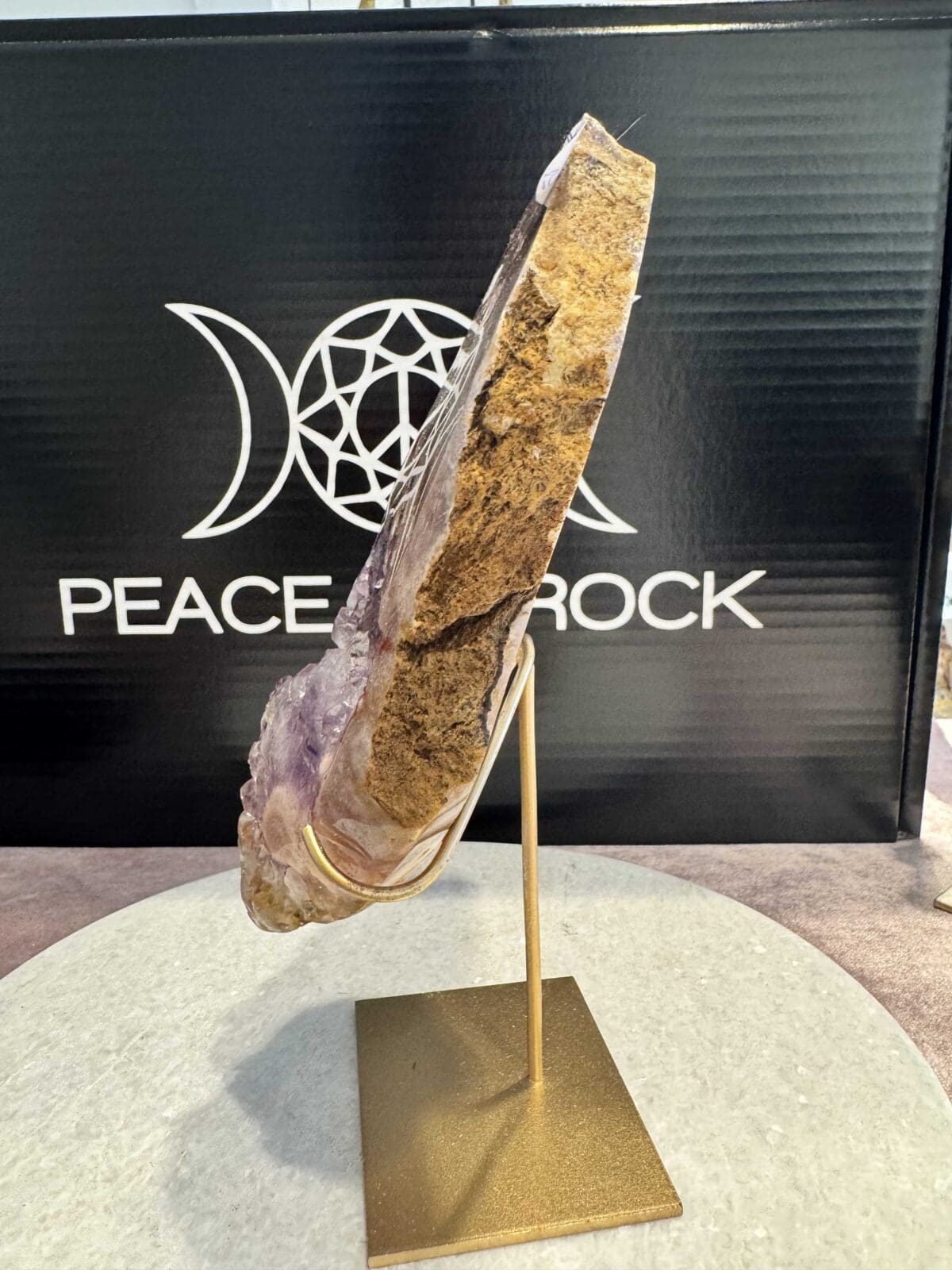 Roze Amethist slab - Afbeelding 4