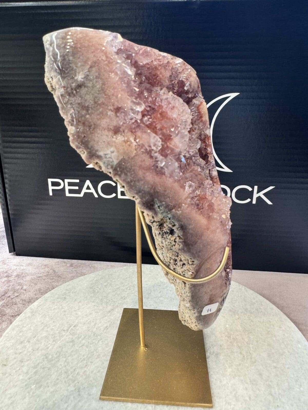 Roze Amethist slab (eyecatcher) 2kg - Afbeelding 2