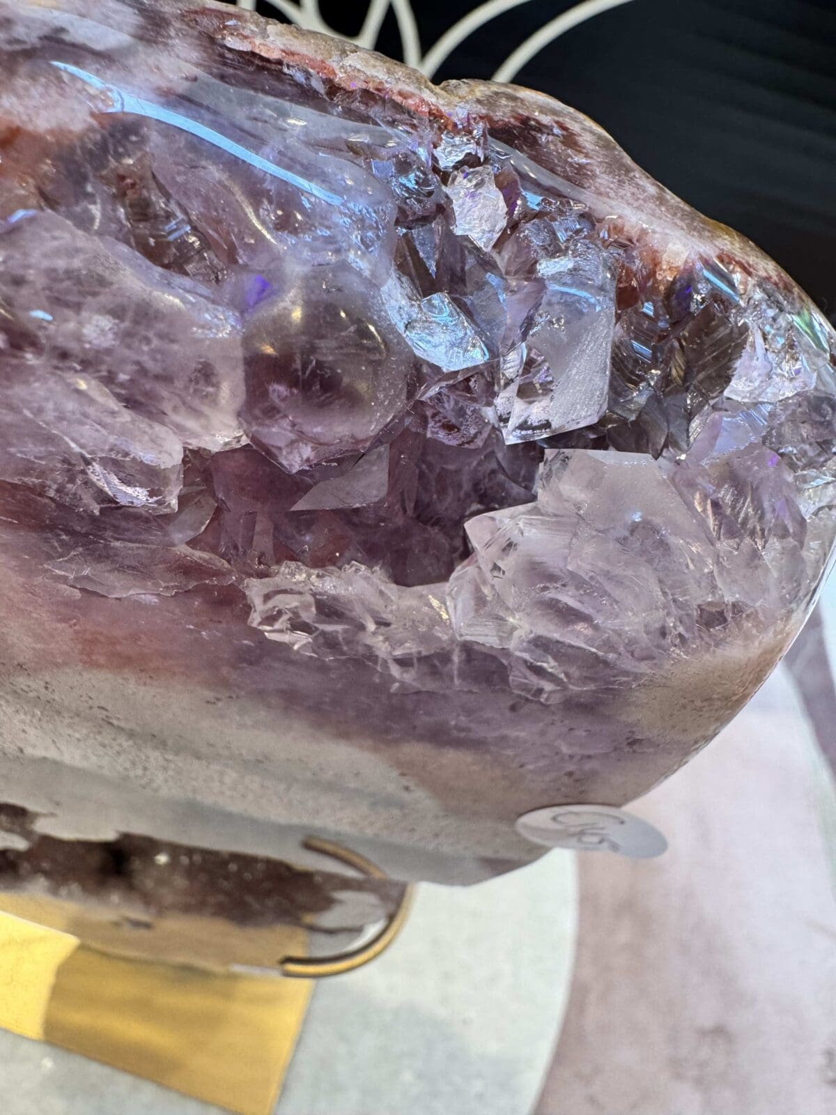 Roze Amethist slab - Afbeelding 6