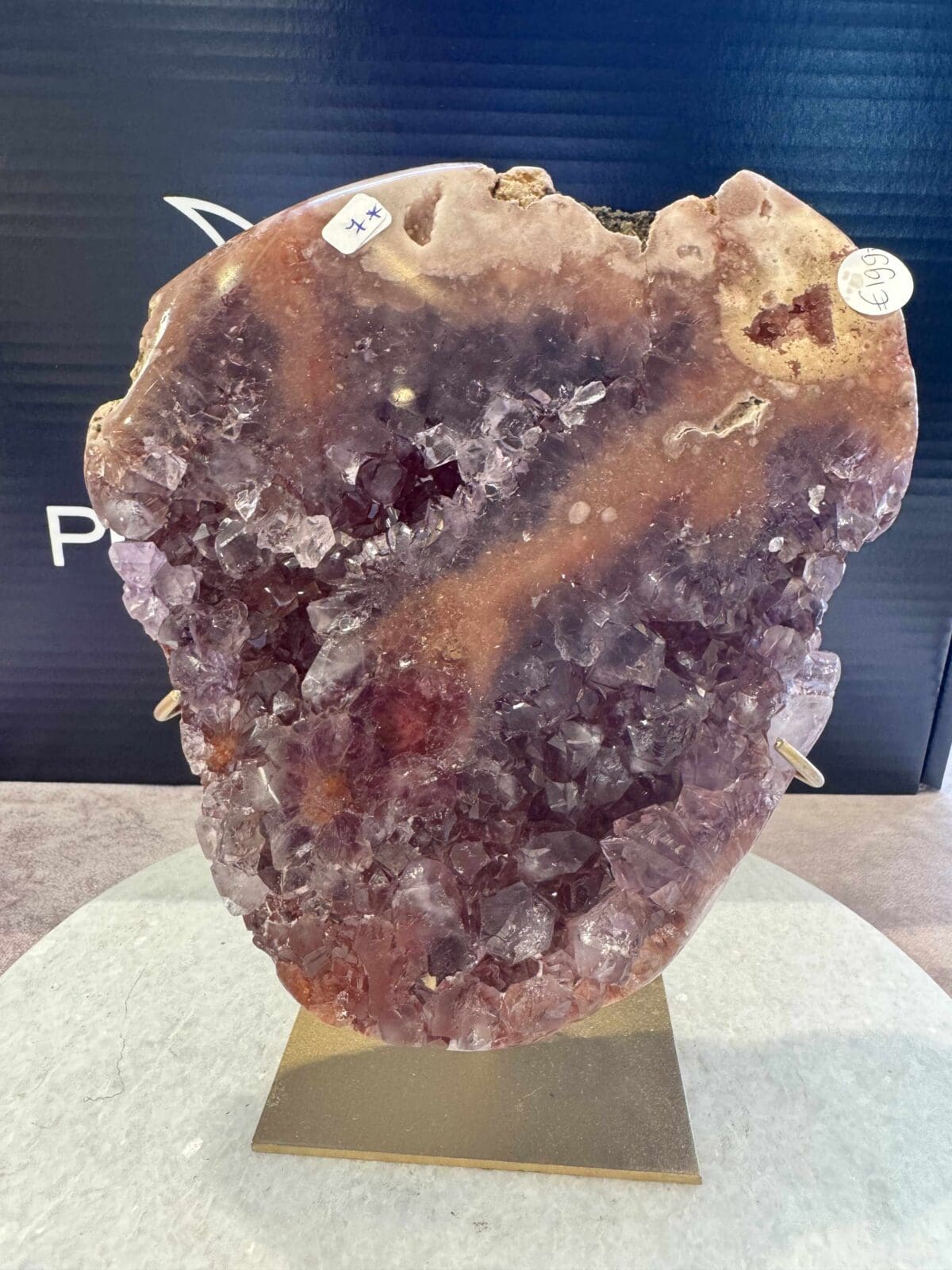Roze Amethist slab
