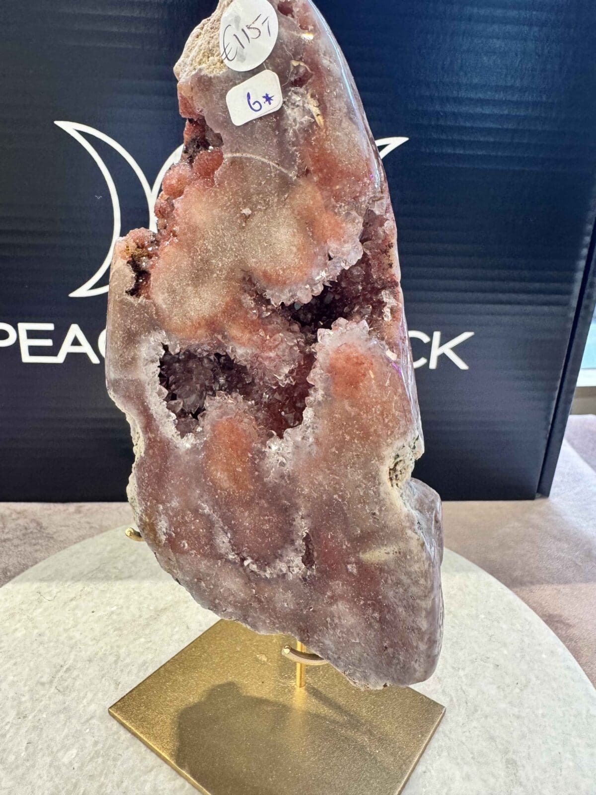 Roze Amethist slab - Afbeelding 5