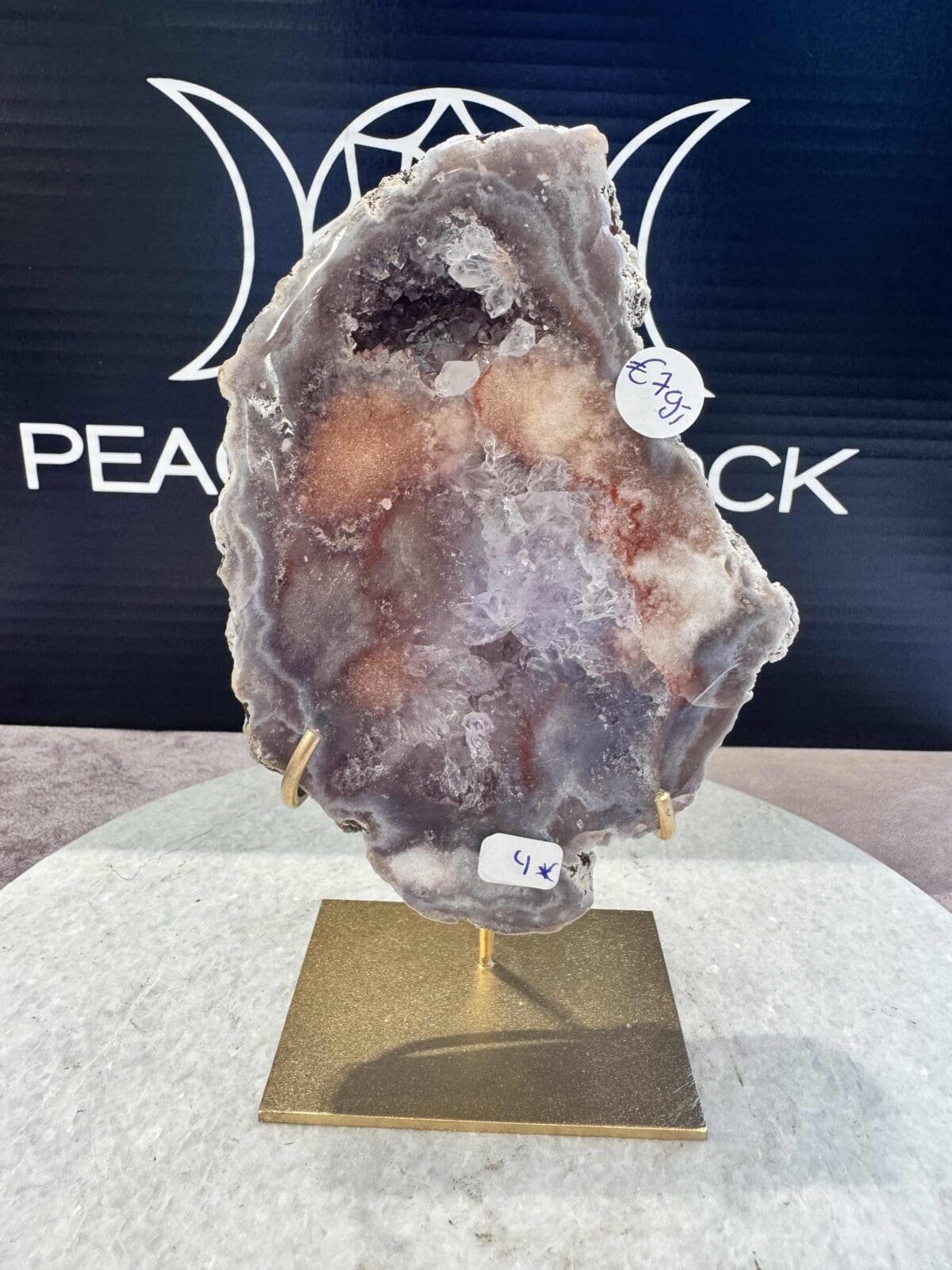 Roze Amethist slab