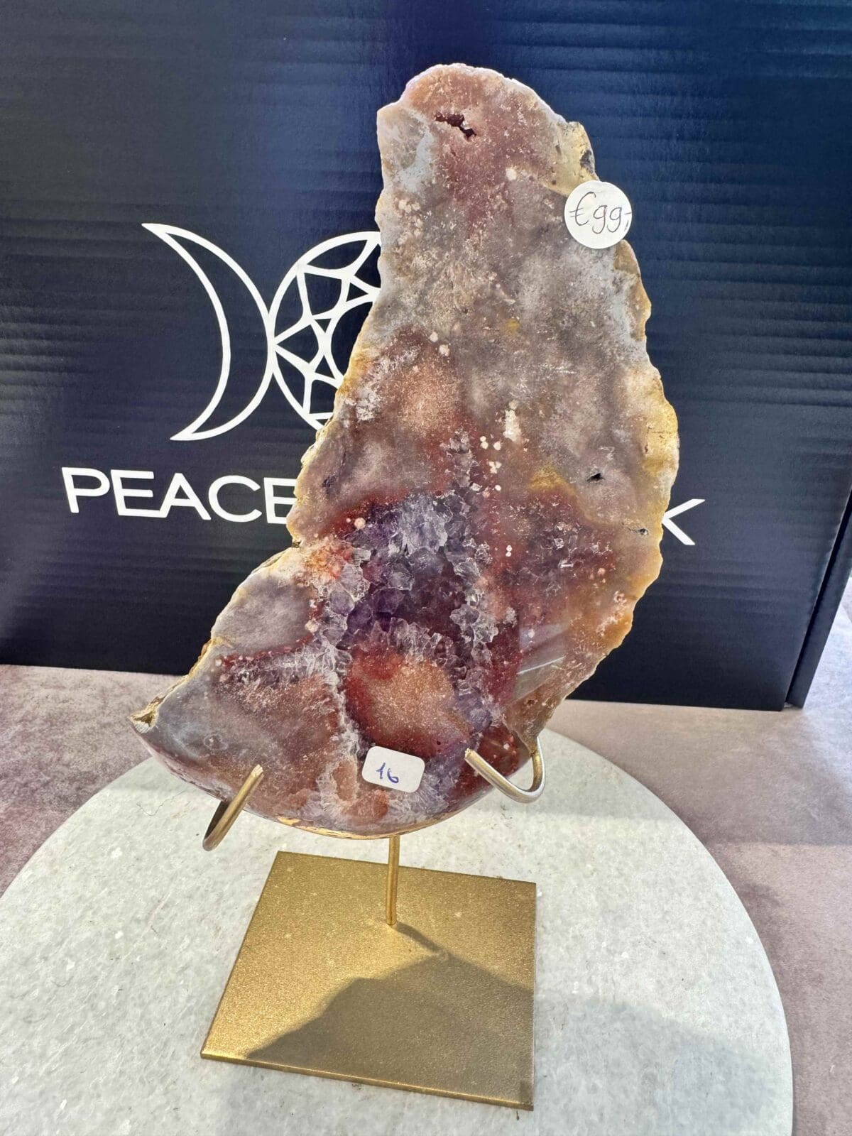 Roze Amethist slab