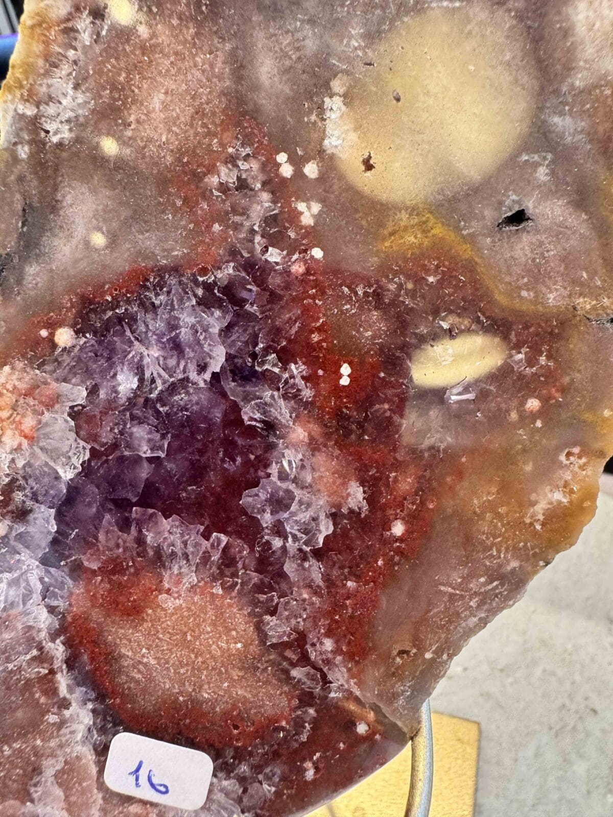 Roze Amethist slab - Afbeelding 5