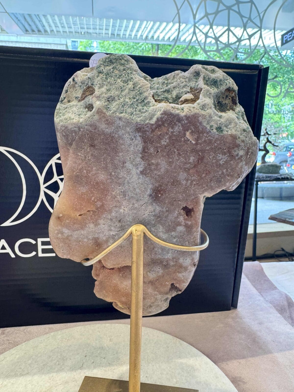 Bubbly Roze Amethist slab (eyecatcher) 1.8kg - Afbeelding 3