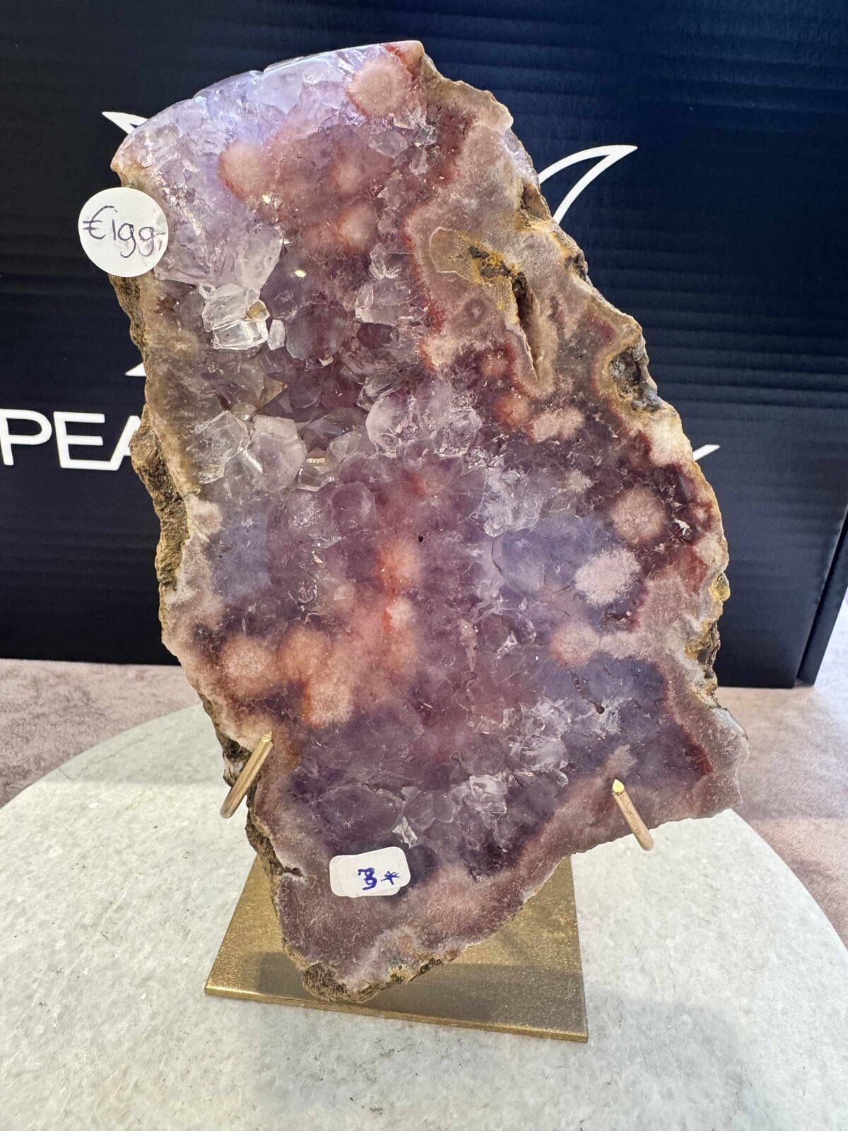 Roze Amethist slab