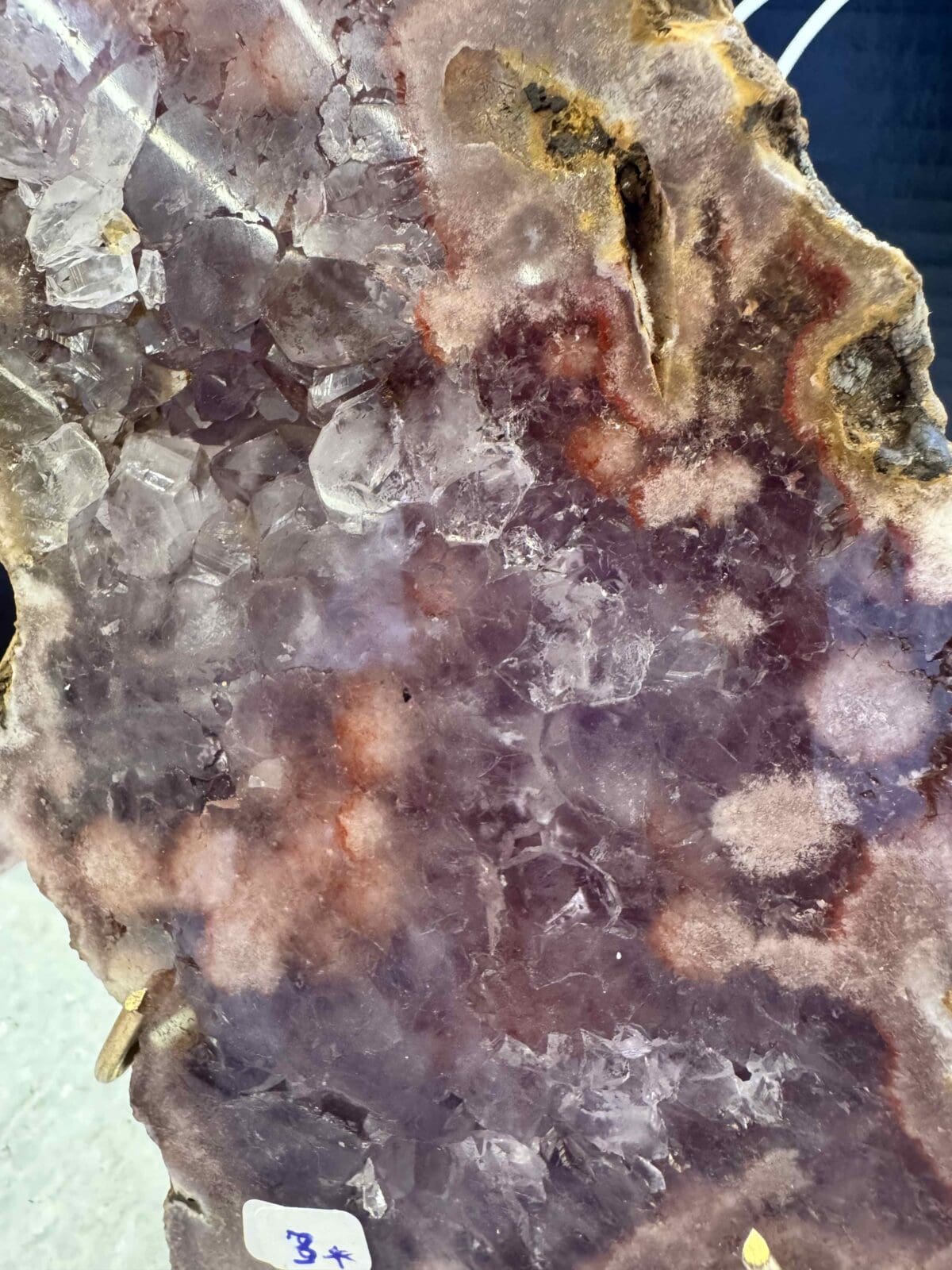 Roze Amethist slab - Afbeelding 4