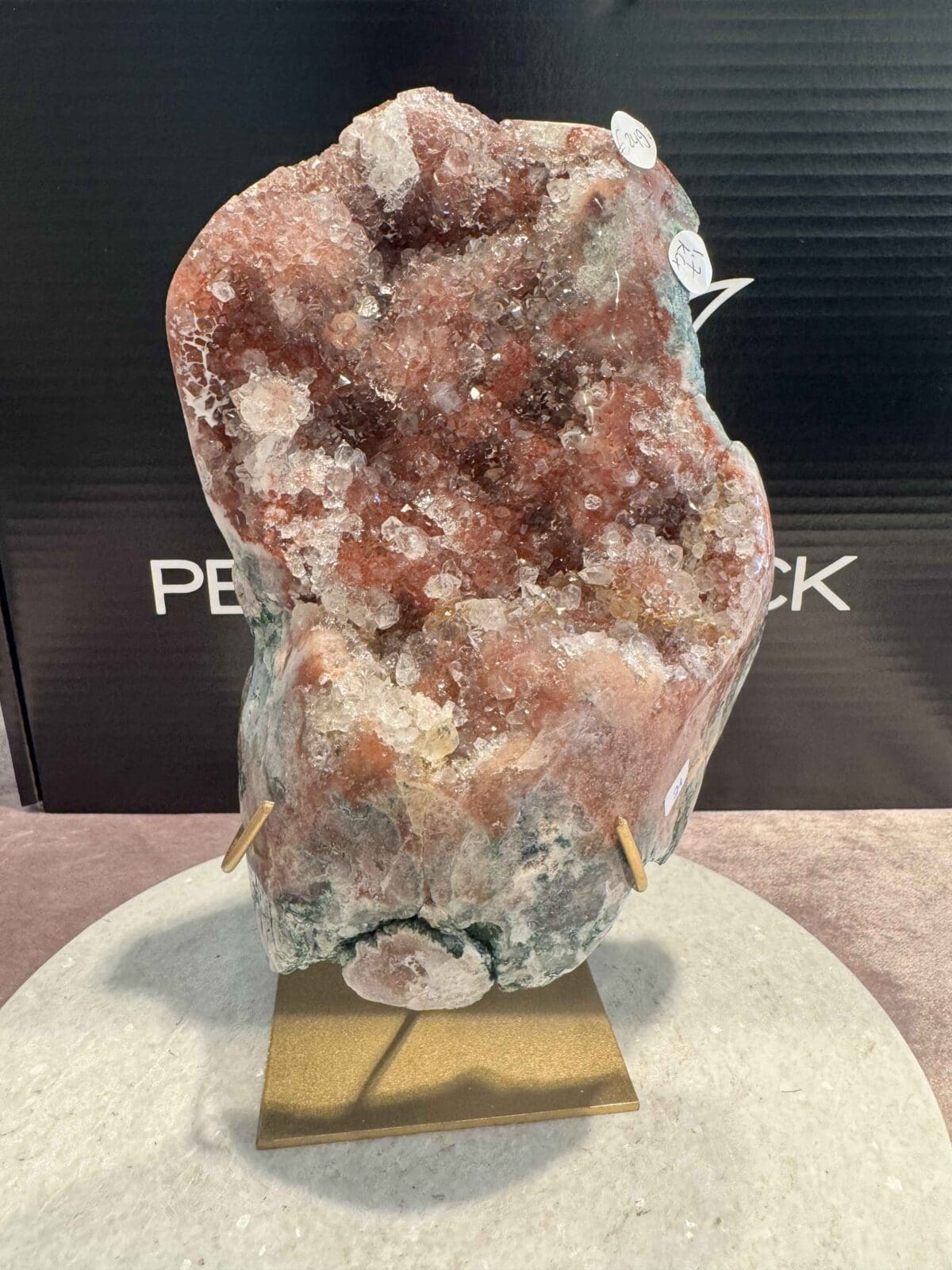 Roze Amethist slab (eyecatcher) 1.7kg