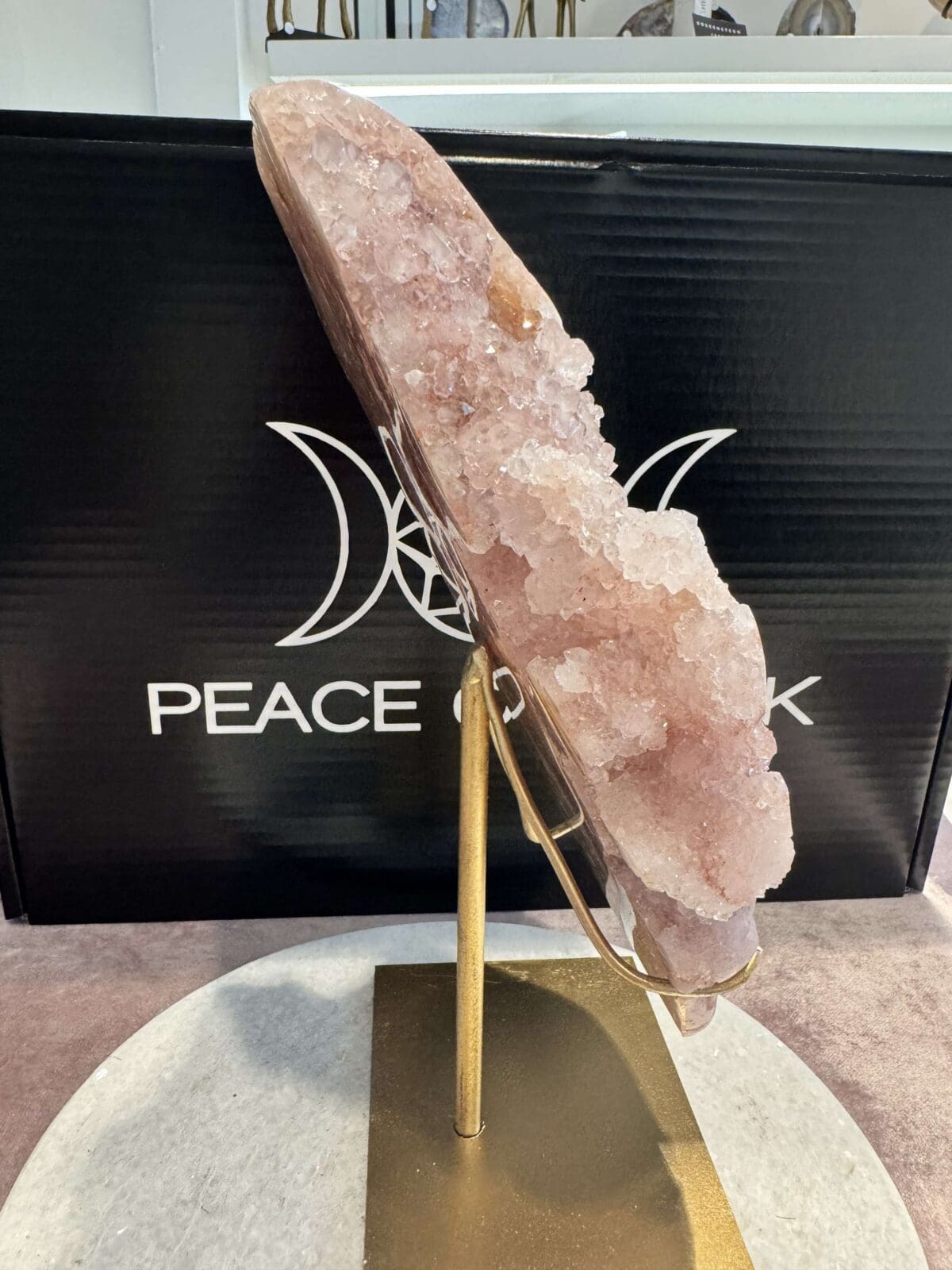 Roze Amethist slab (eyecatcher) 2.4kg - Afbeelding 3