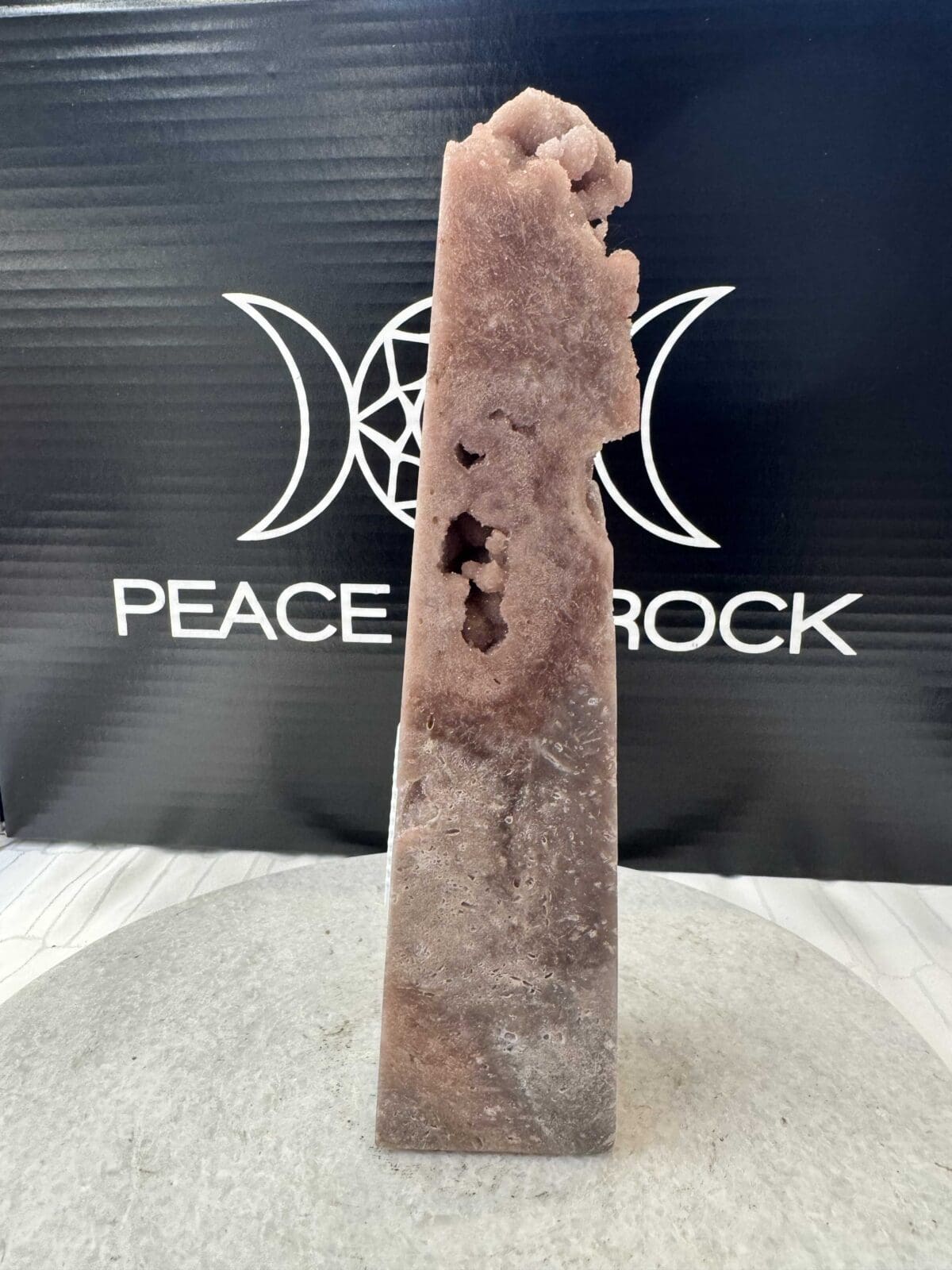 Roze Amethist toren - Afbeelding 2