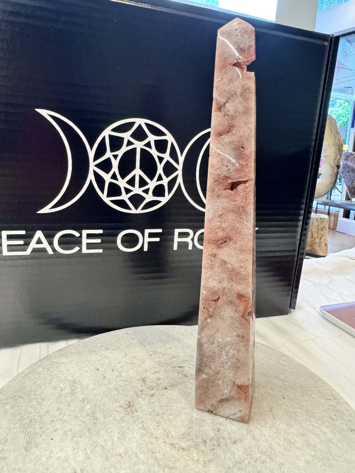 Roze Amethist toren - Afbeelding 2