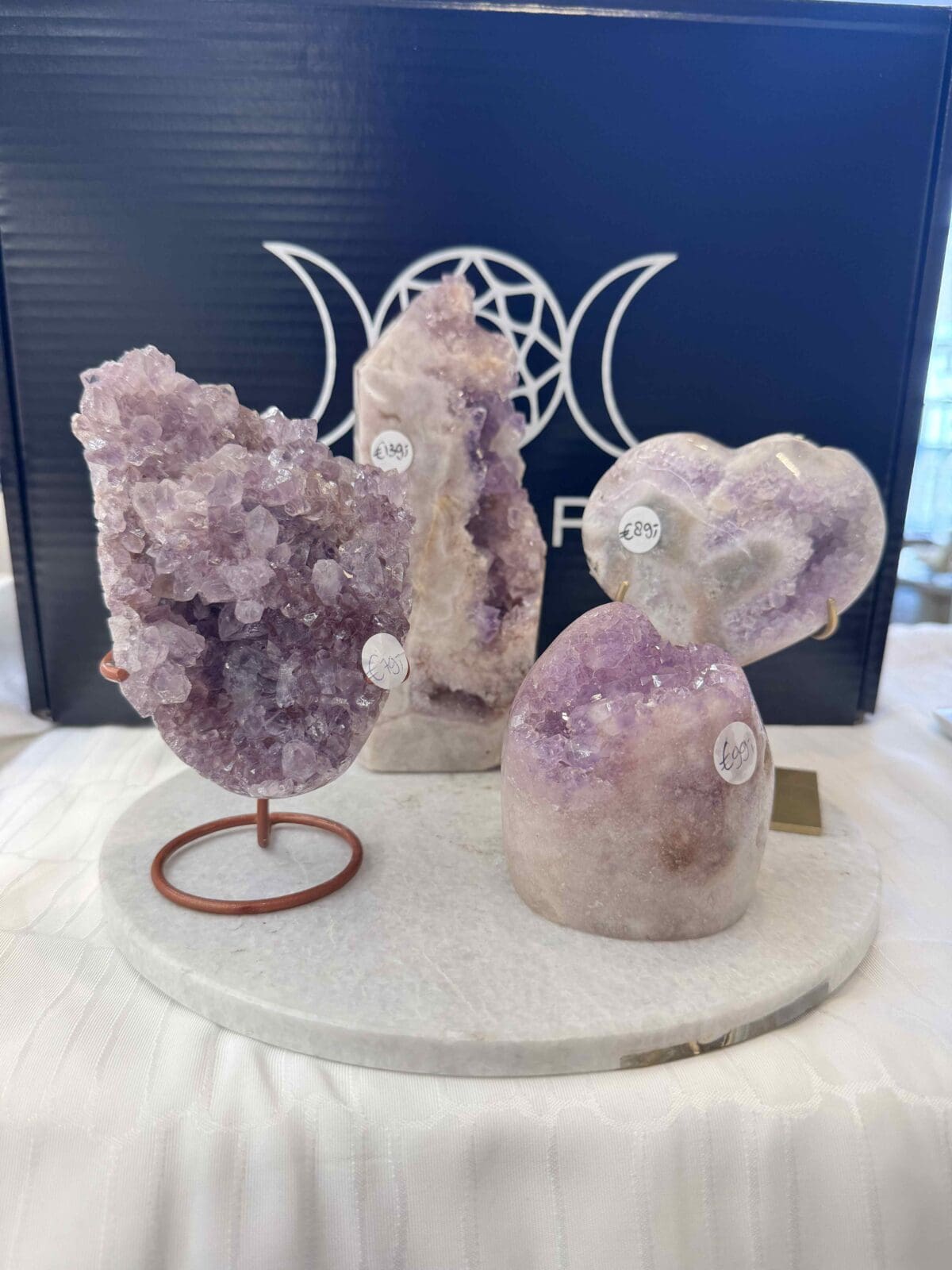 Set: Roze Amethist