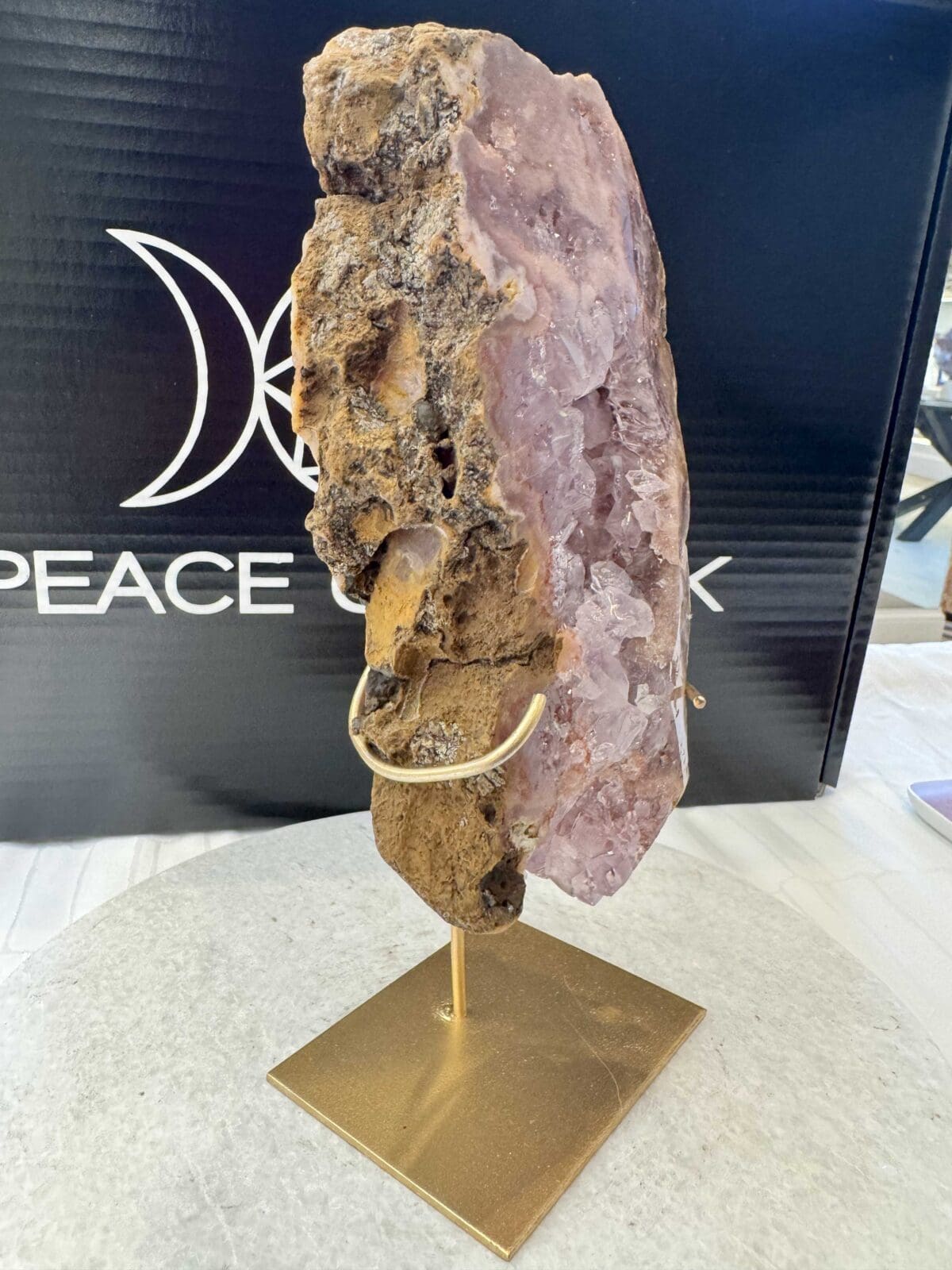 Roze Amethist slab (portaal) - Afbeelding 2