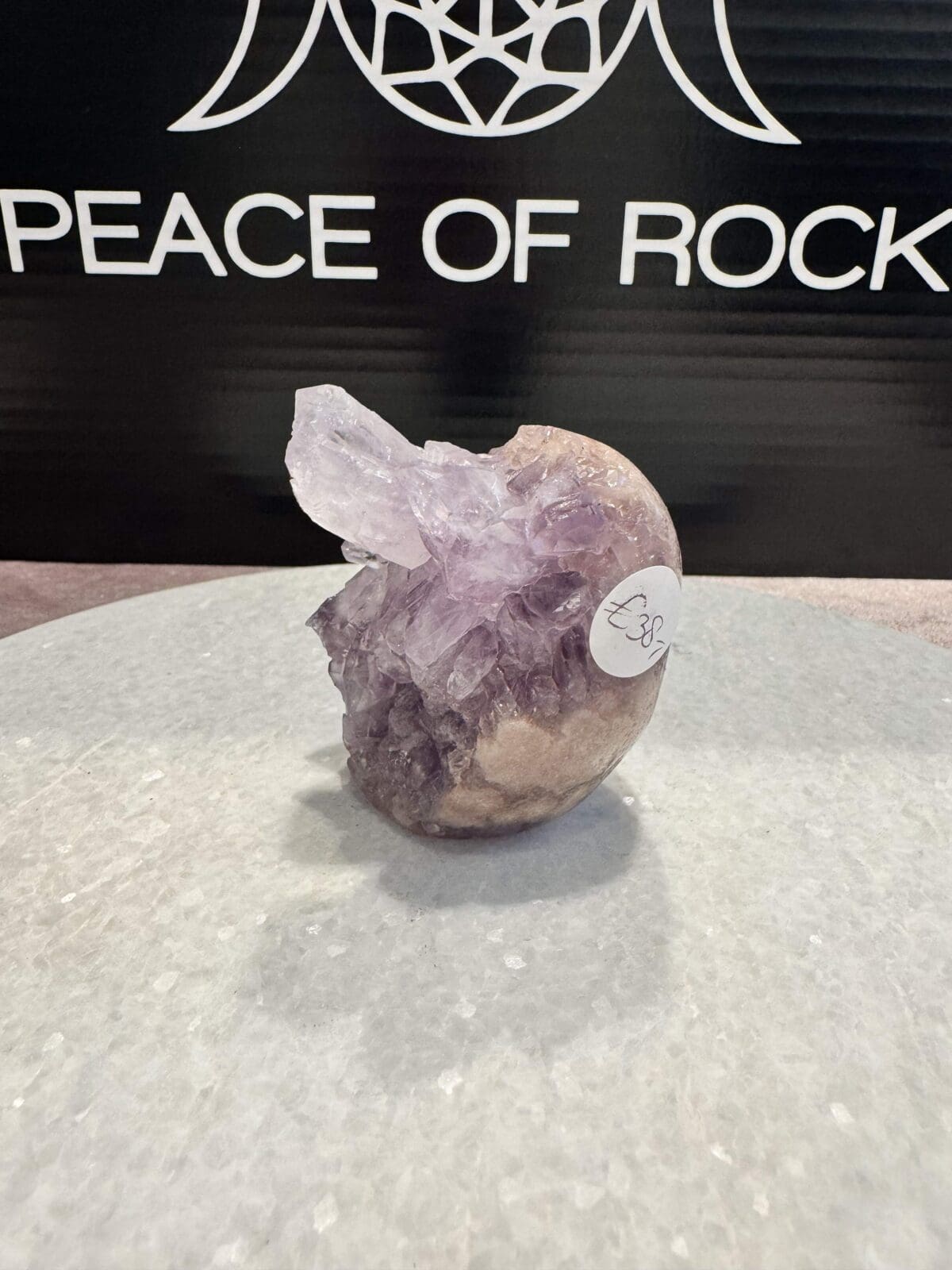 Roze Amethist freeform