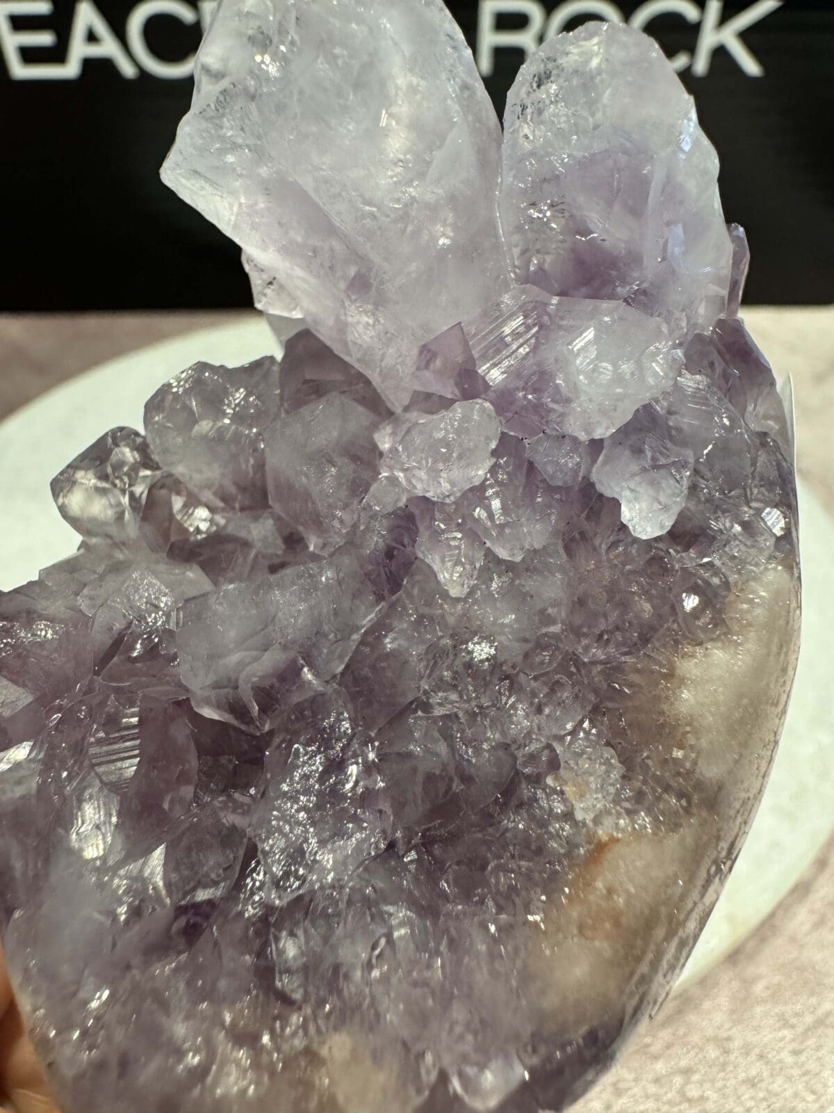 Roze Amethist freeform - Afbeelding 6