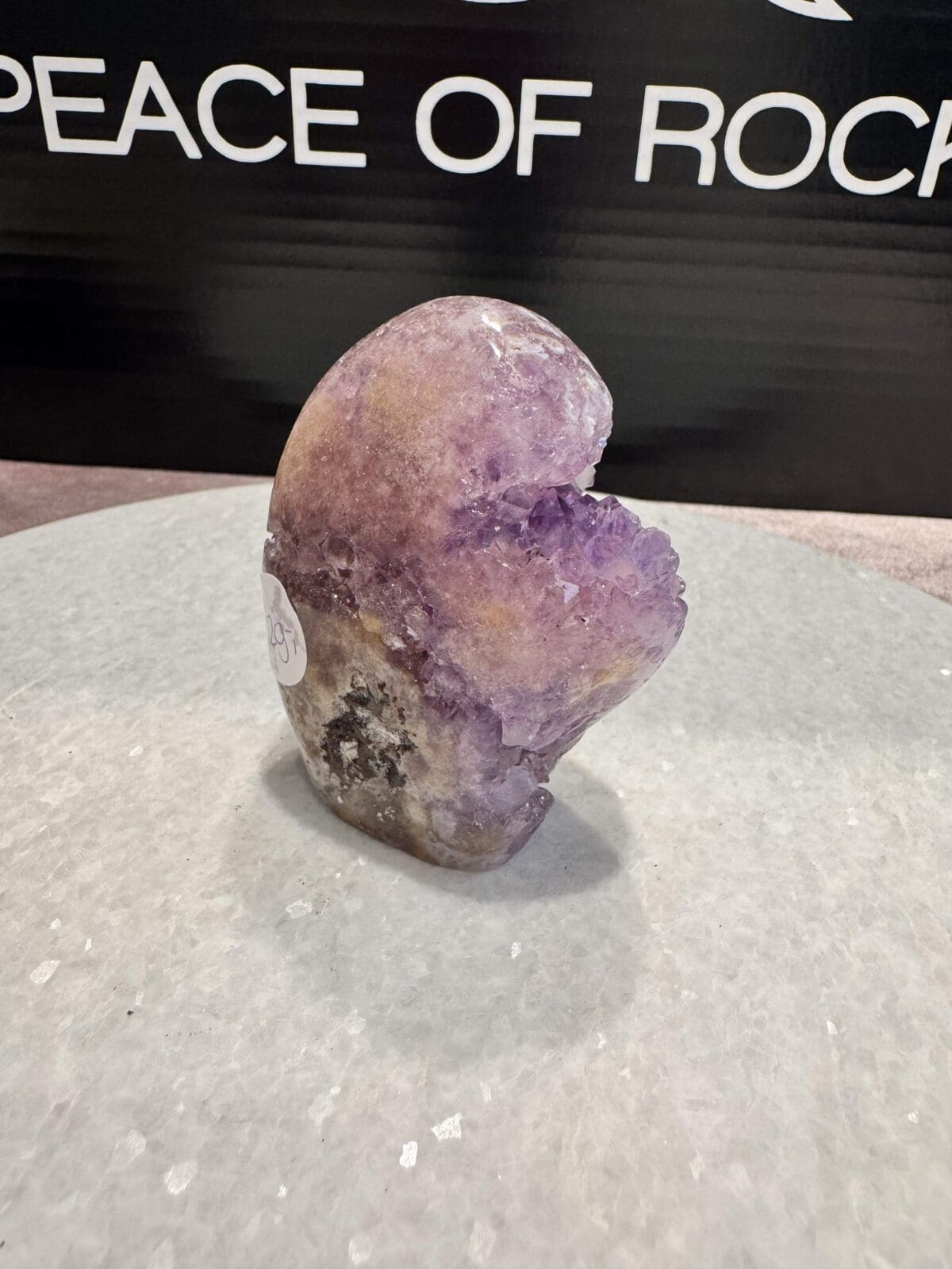 Roze Amethist freeform