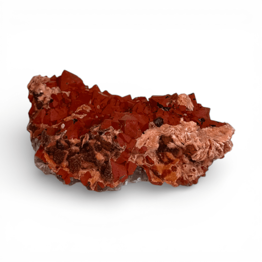 Red iron cap Amethist